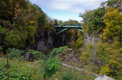 Wallpaper Rocks Bridge Trees Landscape 4928x3264 Goodfon