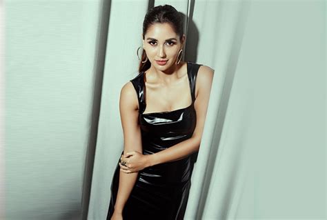 Nikita Dutta Sizzles In Hot Black Leather Dress L PHOTOS
