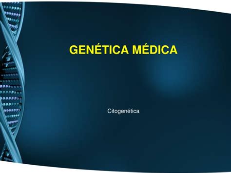 PPT Genética Médica PowerPoint Presentation free download ID 2243531