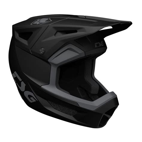 Tsg Casco Mtb Downhill Sentinel Solid Nero Satin Maciag Offroad