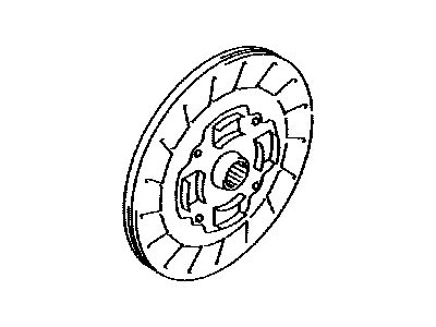 Genuine Toyota Disc Assembly Clutch