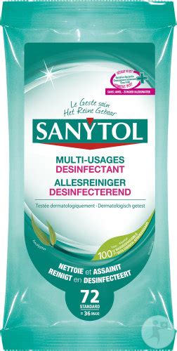 Sanytol D Sinfectant Multi Usage L Eucalyptus Lingettes Pi Ces