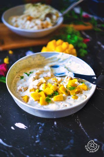 Mango Raita Step By Step Video Recipe My Ginger Garlic Kitchen