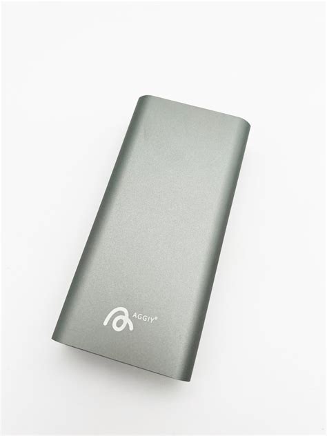 Павер банк, Power Bank 20000 mAh с индикатором заряда, Aggiy, цвет ...