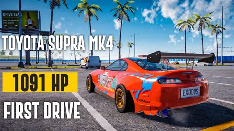 1091 HP TOYOTA SUPRA MK4 Drive Zone Online YouTube