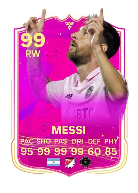 Messi And Ronaldinho Eafc 24 Futties Cards Rfifacardcreators