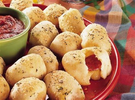 Cheese Stuffed Pizza Snacks Recipe Just A Pinch Recipes