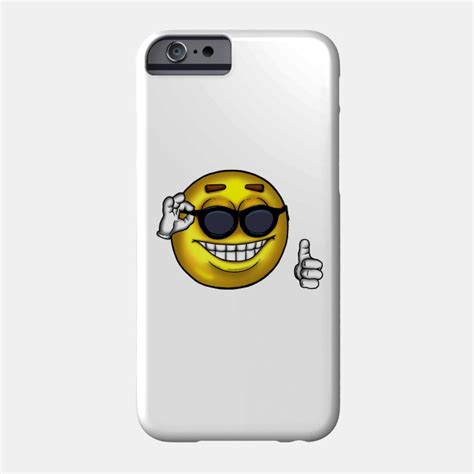 Sunglasses Thumbs Up Meme - Emoji - Phone Case | TeePublic