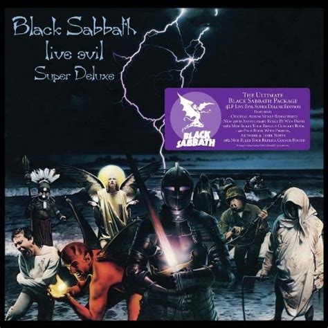 Black Sabbath – Live Evil Super Deluxe – Box Set (Deluxe Edition): 4 x ...