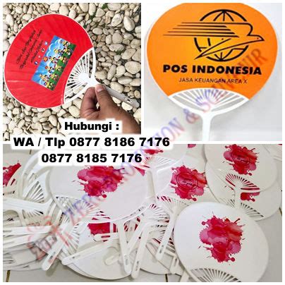 Kipas Promosi Sticker Printing Full Colour Zeropromosi Souvenir