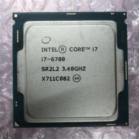 Yahooオークション Core I7 6700 Skylake 34ghz Sr2l2 Lga1151