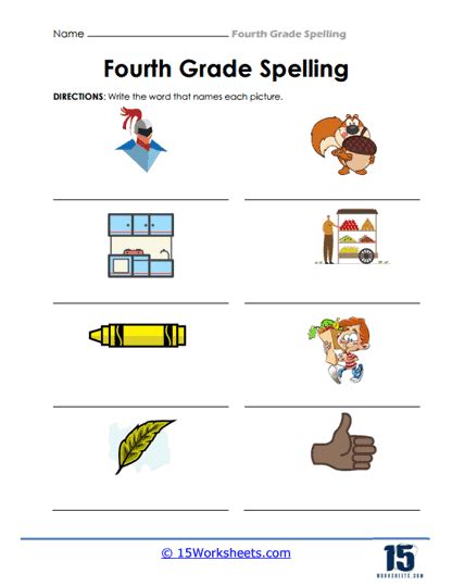 Fifth Grade Spelling Worksheets K Learning Worksheets Library