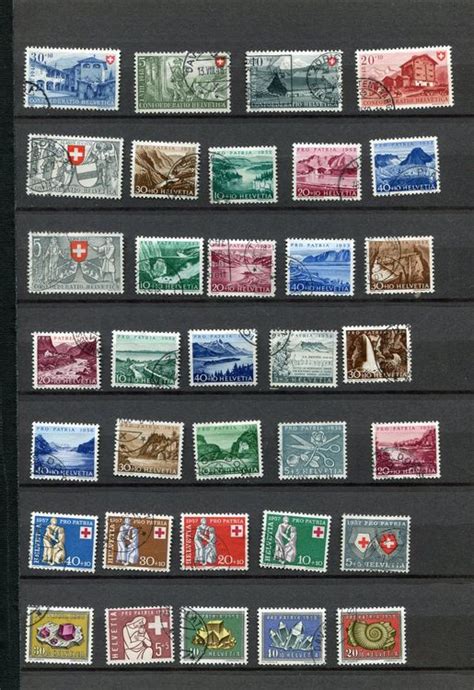 Lots Timbres Suisse Pro Patria Voir Photos Kaufen Auf Ricardo