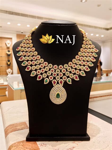 Most Beautiful Traditional Gold Necklace Haram Designs South