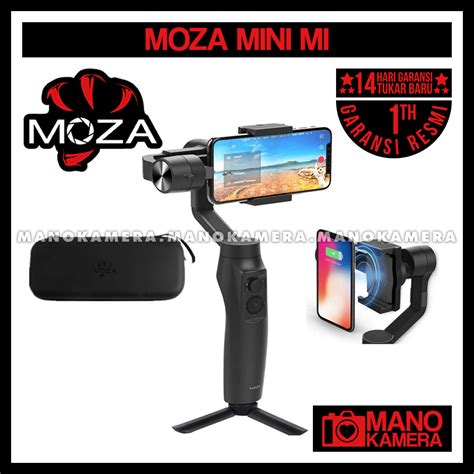 Moza Mini Mi Stabilizer Smartphone Mano Kamera