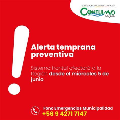 Alerta Temprana Preventiva Municipalidad De Contulmo