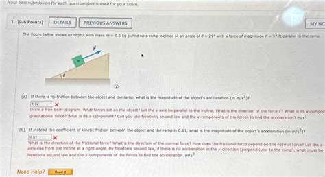 Solved The Figure Below Shows An Object With Mass M Kg Chegg