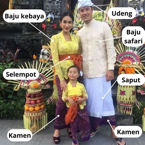 Balinese Costumes for Day to Day Celebration | Bali Language Services