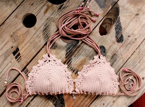 Pdf File For Crochet Pattern Lorelei Crochet Bikini Top Etsy Espa A