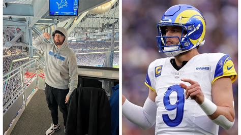 Surprising Showdown Eminem Sends Message To Matthew Stafford Ahead Of