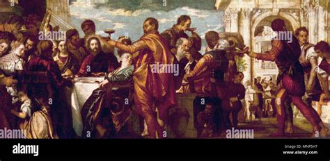 The Wedding at Cana between 1571 and 1572. 958 Paolo Veronese - Marriage at Cana - WGA24873 ...