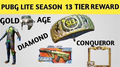 Pubg Mobile Lite Season 13 Tier Reward New Title Season 13 ACE Or