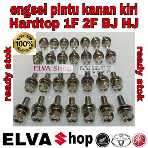 Jual Original Baut TOYOTA HARDTOP Engsel Pintu Luar Dalam Kanan Kiri