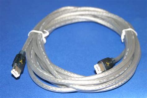 15ft Firewire Cable Silver 6pin 6pin Special