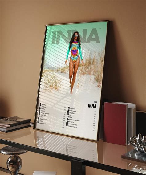 INNA Inna Album Cover Poster for Home Wall Art - Etsy