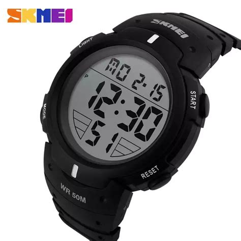 SKMEI 1068 Men Digital Outdoor Sport Timing Watches Big Dial ...