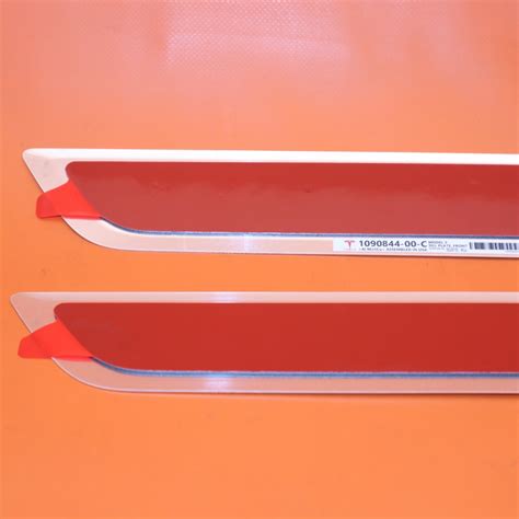 Tesla Model 3 Door Sill Plate Front Set 2017 2018 2019 2020 2021 2022 109084400c