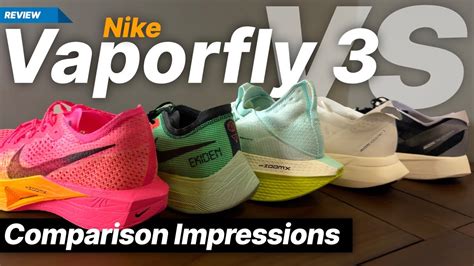 Nike Vaporfly 3 Vs Nike Vaporfly Next 2 Nike Alphafly 2 Adidas Adios