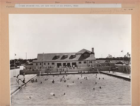 Comanche Trail Park Pool (demolished) - Big Spring TX - Living New Deal
