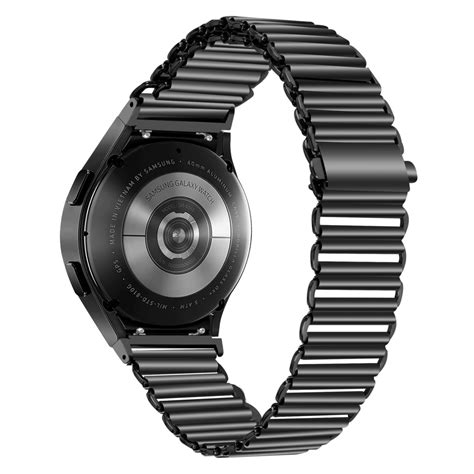 Samsung Galaxy Watch 4 44mm Stahlarmband Loop Schwarz