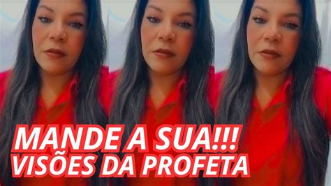 Profeta Nanda Faz Novas Vis Es E Responde O Grande Publico Mande Agora