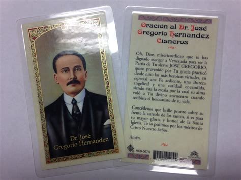 Buy Cards for Dr. Jose Gregorio Hernandez Cisneros in Spanish Set of 2 ...