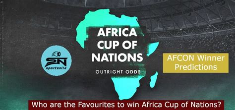 AFCON Winner Odds Predictions 2023 Who Will Win Afcon 2024 Sports Nile