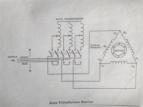 Autotransformer Starter Working Wiring And Control Diagram