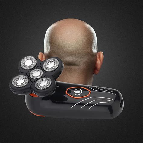 Electric Shaver 5 Floating Blade Razor Men Beard Trimmer Bald Head ...