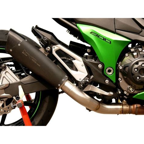 SILENCIEUX HP CORSE EVOXTREME INOX NOIR HOMOLOGUE KAWASAKI Z800 HP