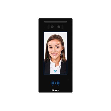 Akuvox Sip Video Door Intercom E C On Wall V Black Black E C