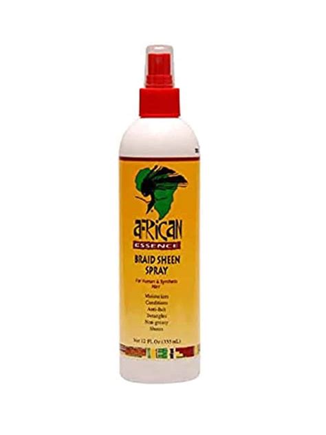 African Essence Braid Sheen Spray 12oz 4 Your Hair Extension Center