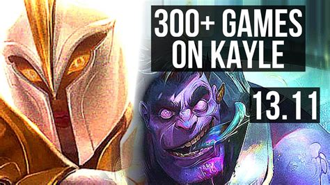 KAYLE Vs DR MUNDO TOP 300 Games KR Master 13 11 YouTube