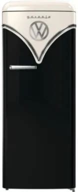 Gorenje OBRB 615 DBK frigo combine Pose libre 247 L D Noir Crème