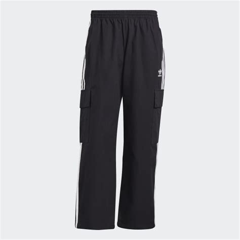 Adidas Adicolor Classics 3 Stripes Cargo Pants Black Men Lifestyle