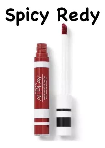 Batom L Quido Matte Mary Kay At Play Spicy Red Mercadolivre