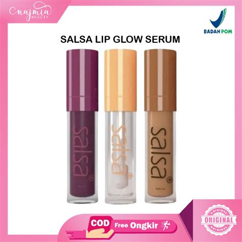 Jual Najmia Beli Lbh Murah Salsa Lip Glow Serum Coral Nude Twilight Lippie Serum Bibir