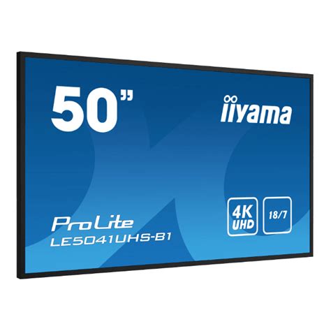 Iiyama Prolite Le Uhs B Commercial Displays From Av Parts Master