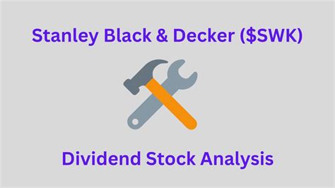 Stanley Black Decker SWK Analysis YouTube