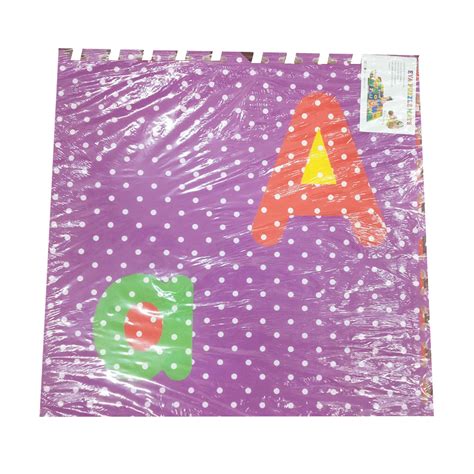 Toyoos Eva Foam Puzzle Mat ABC For Boys And Girls Multicolor – Toyoos